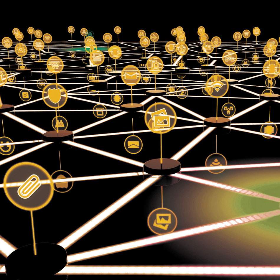 Systems engineering interconnecting network depiction